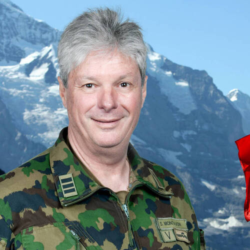 Colonel Stéphane Montavon - 2021 Swiss Armed Forces