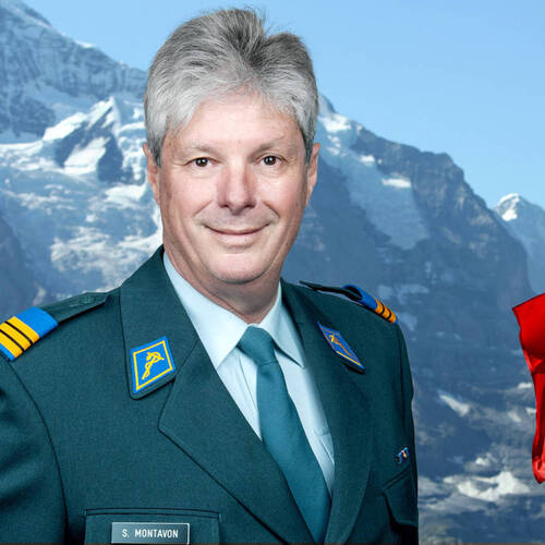Colonel Stéphane Montavon - 2021 Swiss Armed Forces