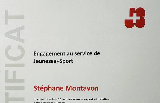 15 years in the service of youth and sport